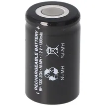 AccuCell 2/3A NiMH Akku 1,2 Volt 1300mAh, der hochstromfähige NiMH Akku