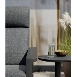 MWH Das Original Royal Garden Focosa 2-Sitzer Sofa Rückenlehne verstellbar anthrazit