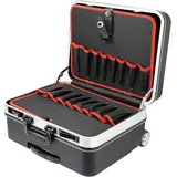 HMF Werkzeugtrolley leer ABS-Kunststoff schwarz 47 x 40 x 24,5 cm