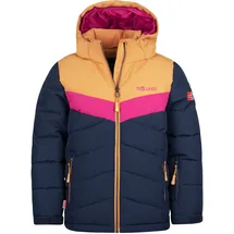 TROLLKIDS Gryllefjord Jacke - Navy / Honey / Fireberry - 104 cm