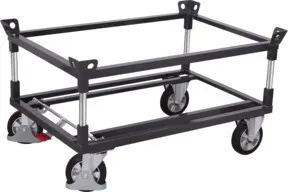 Cordes Fahrgestell mit 2 Winkelrahmen RAL 7016