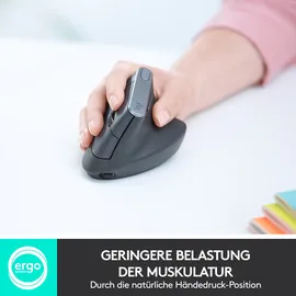 Logitech MX Vertical Wireless Ergonomische Maus (910-005448)