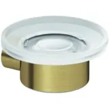 Kludi VELA R Seifenschale 58985N0 transparentes Glas Brushed Gold
