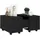 vidaXL Couchtisch Schwarz 60x60x38 cm Holzwerkstoff