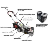 Cramer 82LM51SX Akku Rasenmäher 51 cm Radantrieb 2 X  Akkus 80V  3Ah Mulchmäher