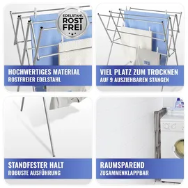 Maximex Teleskop-Wäschetrockner