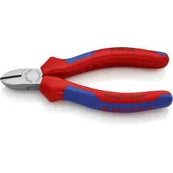 KNIPEX 70 02 125 Seitenschneider schwarz atramentiert 125 mm