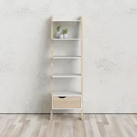 Andas Oslo Aktenregal 55,1 x 48,1 x 180,4 cm Weiß