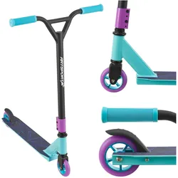 ArtSport Stunt Scooter Retro Purple - Trick Roller für Kinder & Jugendliche - Tretroller Blau Schwarz