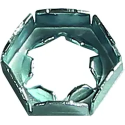 Wolf Mutter-Sechskant M6 3490642 Blech verzinkt
