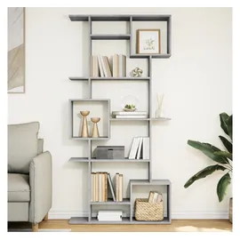 vidaXL Bücherregal 92 x 29 x 188 cm Betongrau