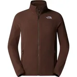 100 Glacier Full Zip Fleecejacke Smokey Brown S