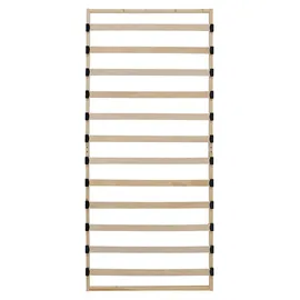 Homestyle4u Lattenrost mit Kopfteil verstellbar 90 x 200 cm