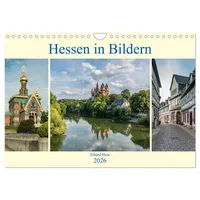 Calvendo Hessen in Bildern (Wandkalender 2026 DIN A4 quer),