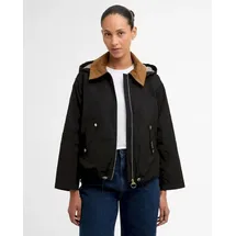 BARBOUR Weaver Regenjacke Damen Schwarz/Schwarz 36