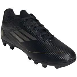 adidas F50 Club Kids FxG Core Black / Iron Metallic / Gold Metallic 33