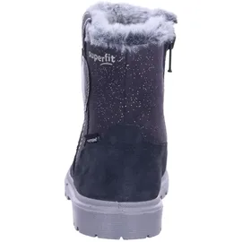 superfit Jungen Mars Warm Gefütterte Gore-tex Schneestiefel, Schwarz Hellgrau 0070, 38