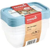 KEEEPER Mia Magic Ice 5-teiliges Set blau 15,5 x 10,5 x 6 cm 0,5 l