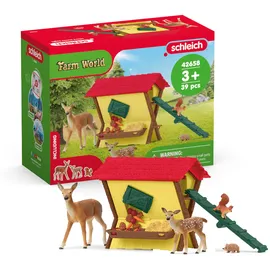 Schleich FARM World Fütterung der Waldtiere