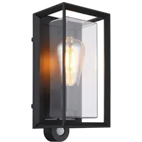 GLOBO Außenwandlampe Haustürleuchte Gartenlampe Bewegungsmelder BigLight