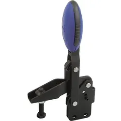 SCHNELLSPANNER VERTIKAL STANDARD, FUß SENKRECHT F1=2500, VERSTELLB. ANDRUCKSPINDEL M10X55, STAHL