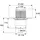 TECE TECEdrainpoint S Ablauf DN 50 senkrecht mit Seal System Universalflansch