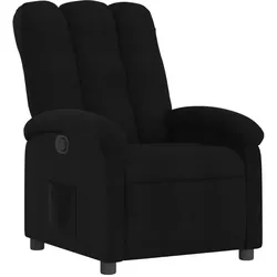 vidaXL Relaxsessel Schwarzer Stoff