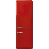 Smeg FAB38RRD6 Retro-Kühl-Gefrierkombination (481 l, 2050 mm hoch, Rot)