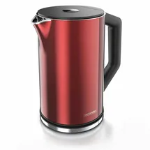 Arendo Wasserkocher 1,5 l Rot