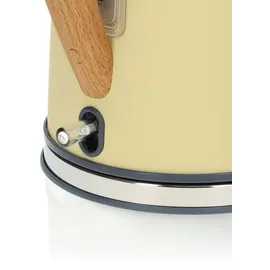 Nedis Wasserkocher - 1.7 l - Soft-Touch - Gelb - Um 360 Grad drehbar - Verdecktes Heizelement - Strix Controller - Boil-dry protection