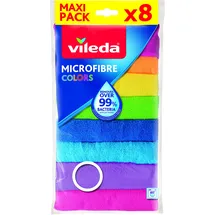 Vileda Colors MULTIPACK Mikrofasertücher 8 St.
