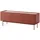 Feldmann-Wohnen Color Lowboard 144x37x55 cm Rot/Eiche Matt