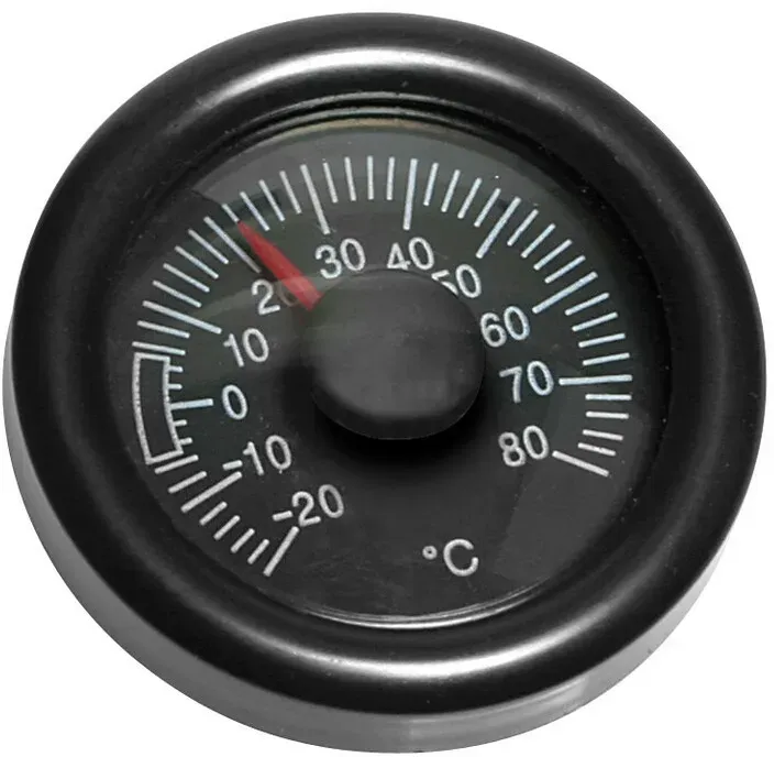 Internes analoges Thermometer LAMPA 72710, selbstklebend, Durchmesser 48 mm