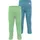 normani Outdoor Sports Normani, Outdoor Sports 2er Pack Baby Merino Unterhose mit Füßen in Blau/Grün | Gr.: 86 Blau, Grün, 86