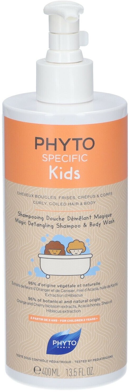 PHYTO PHYTOSPECIFIC Kids Shampooing Douche Démêlant Magique 400 ml shampooing