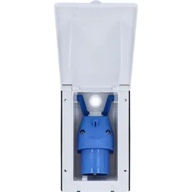 as - Schwabe CEE-Caravan-Einspeisestecker CEE-Adapter weiß