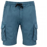 Alpha Industries Lacoste Men's Short Zip Cotton Twill Jogger Short für Herren Vintage Marine