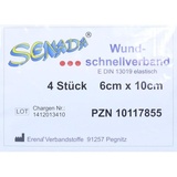 ERENA Verbandstoffe GmbH & Co. KG Senada Wundschnellverband 6x10 cm