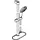 Grohe Brausestangenset Tempesta 110 27926_3 600mm 2 Strahlarten Ablage chrom