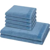 Möve Premium Handtuch-Set (6-teilig) Handtücher 6 ct Grau