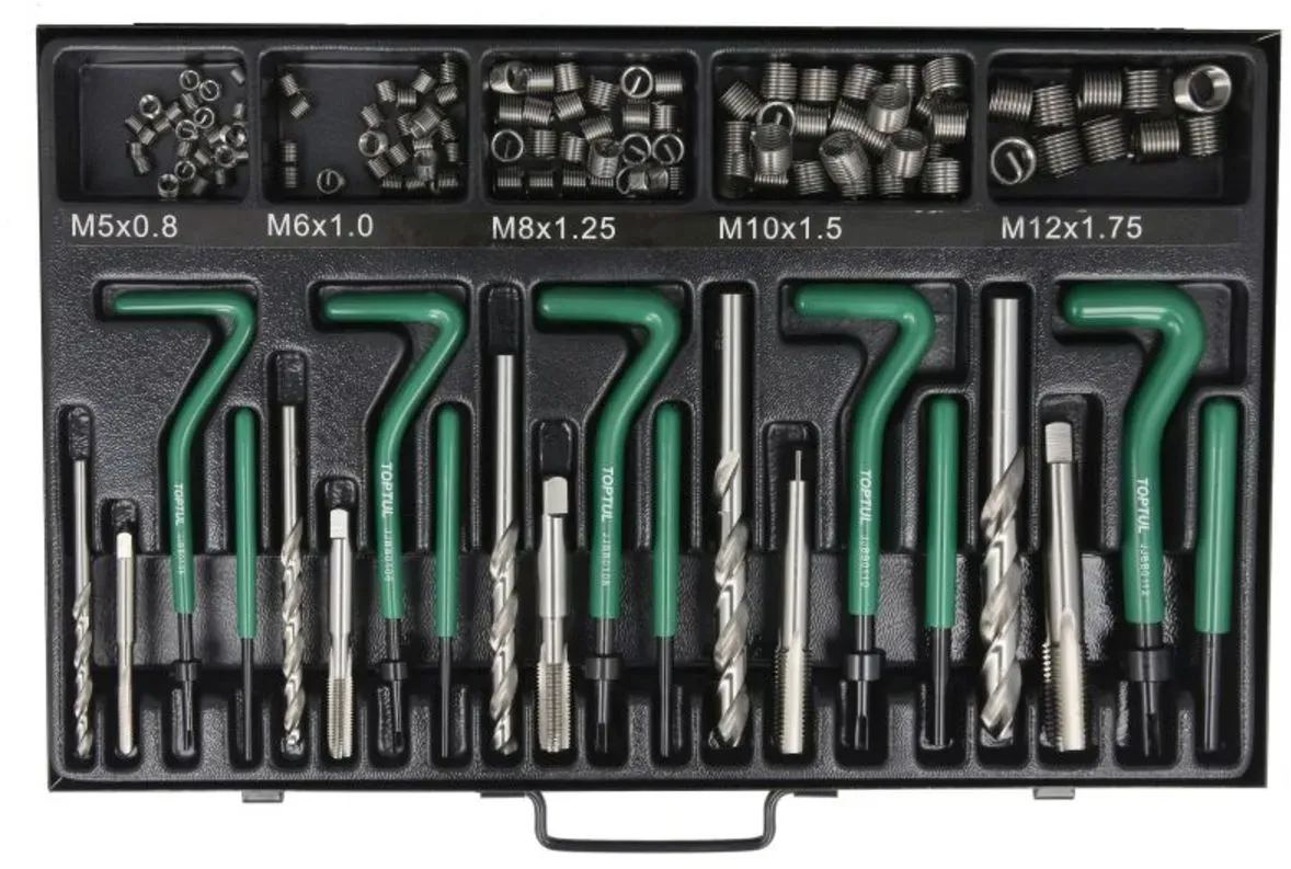 Jeu d'outils de filetage TOPTUL JGAD130A