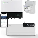 Growatt SPH3600 0% MwSt §12 III UstG 3,6kW Hybrid Wechselrichter mit 2.56kWh Sol...