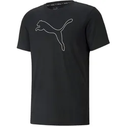 Puma Herren Performance Cat T-Shirt schwarz