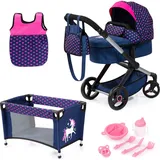 Bayer Dolls pram Xeo mega set