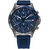 Tommy Hilfiger Bank Silikon 46 mm 1791721