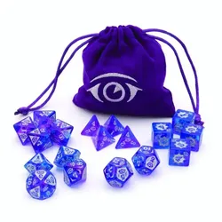 Damage Dice (18 Würfel + Beutel) - Psychic