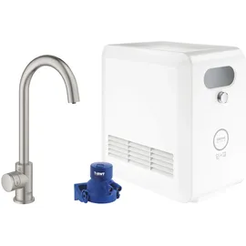 Grohe Blue Professional C-Auslauf Set SuperSteel (31302DC2)