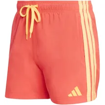 adidas 3-Stripes Swim Shorts 5-inch lucid red, S