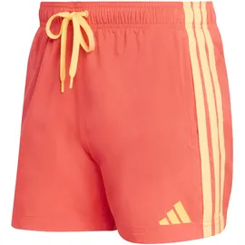 adidas 3-Stripes Swim Shorts 5-inch lucid red, S