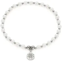 LEONARDO Pelena CIAO Armband Edelstahl weiß 021176 Größe 16,5 cm
